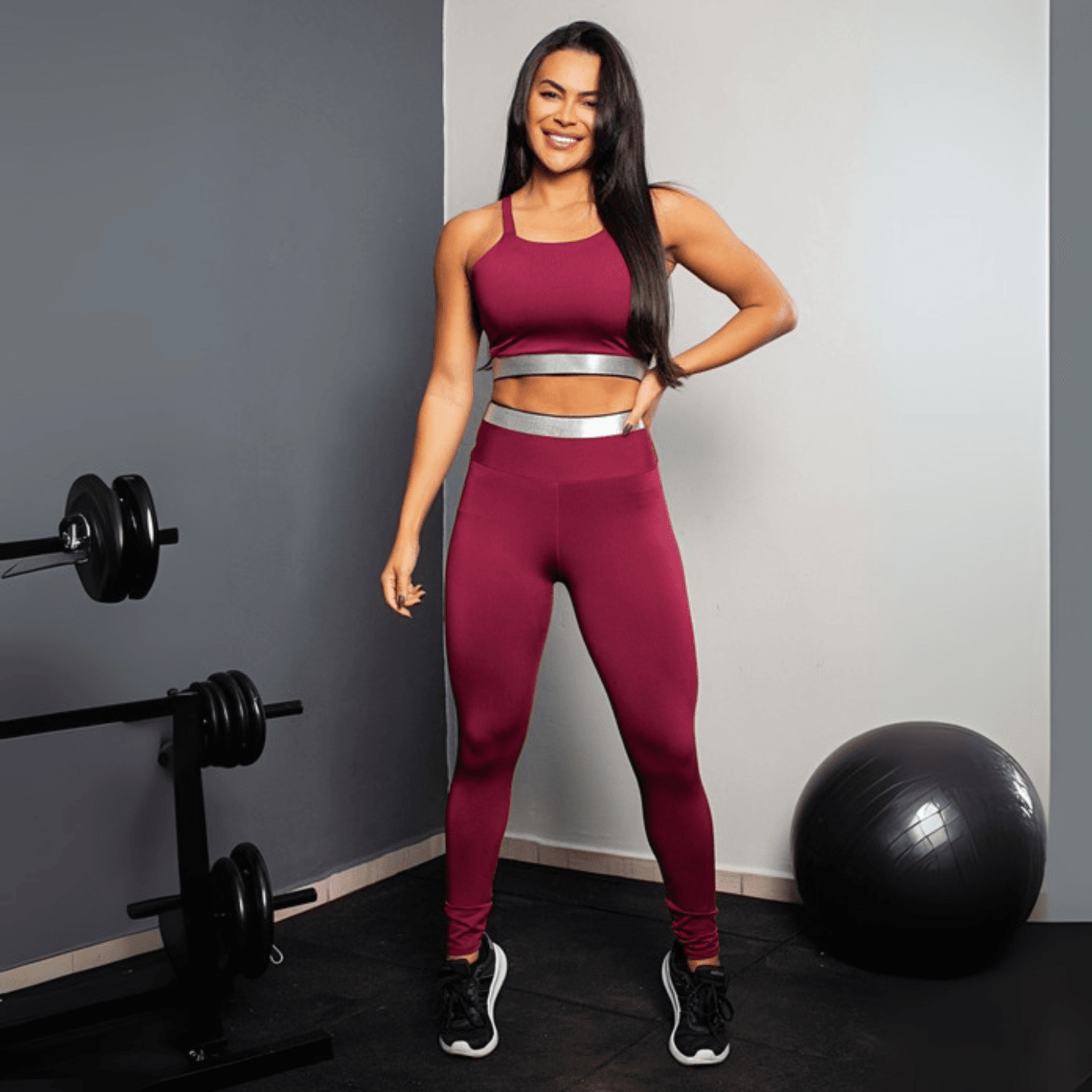 Conjunto Academia Feminino Power Fit™ - ATIVA WEAR
