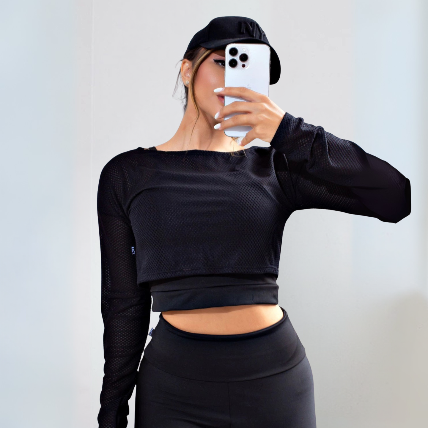 Top Cropped Long Active