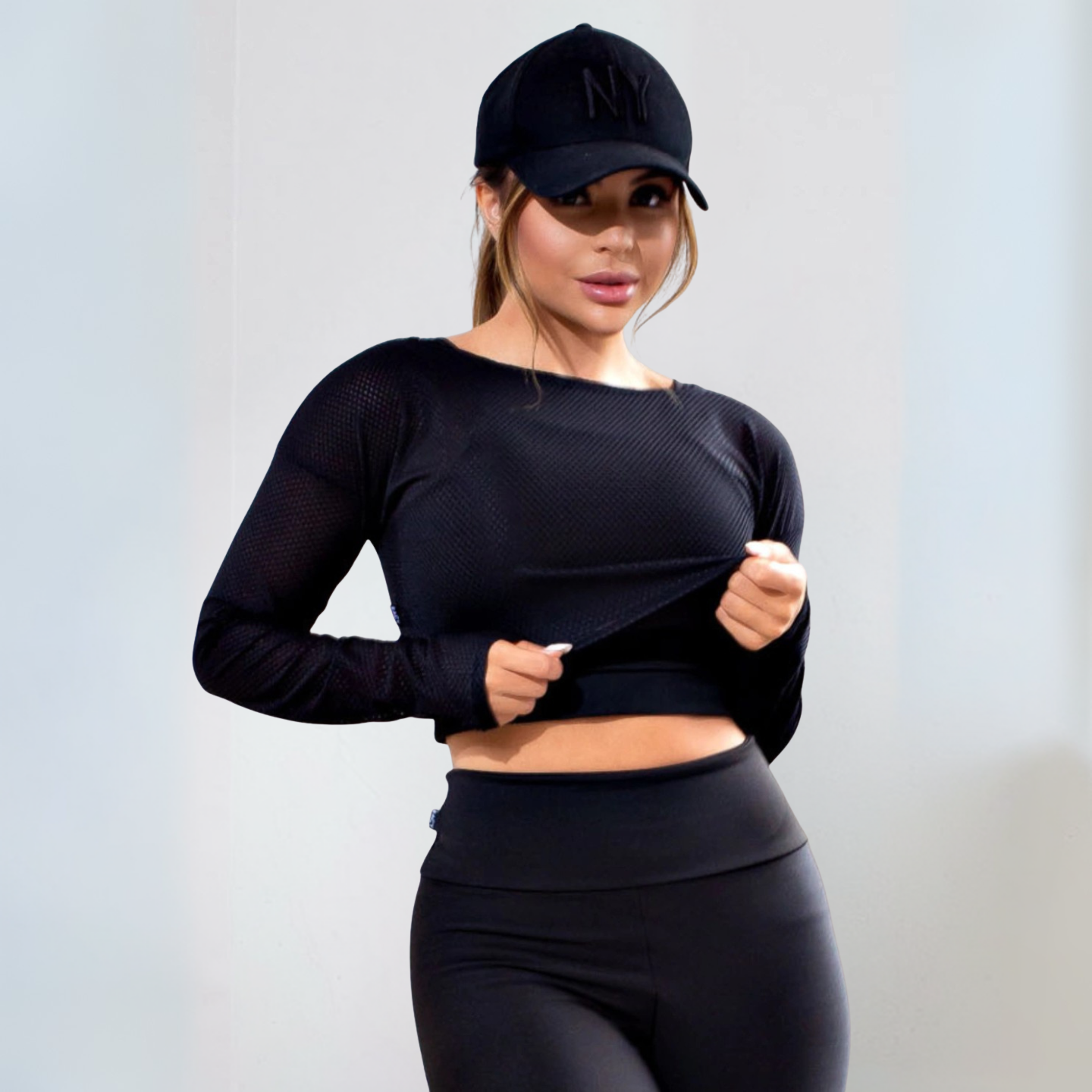 Top Cropped Long Active