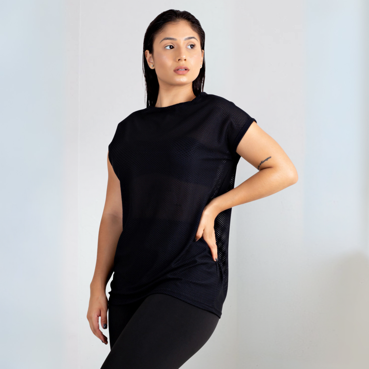 Blusa Fitness Feminina Black AIR