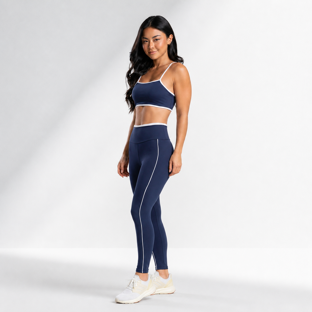 Conjunto fitness feminino top e legging com bolso Stow - Ativa Wear