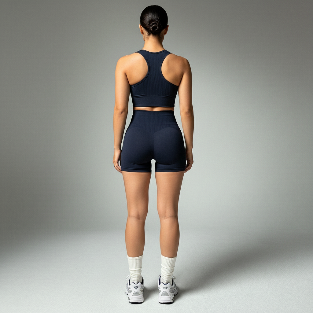 Bermuda fitness feminina comprimento meia-coxa Era - Ativa Wear