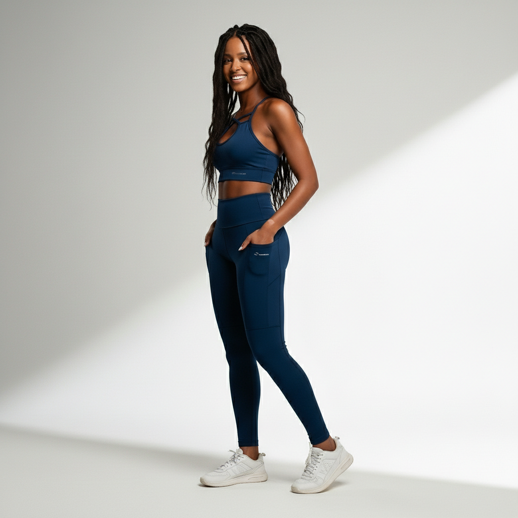Legging fitness feminina alta compressão Pulse, foto 4 – Ativa Wear
