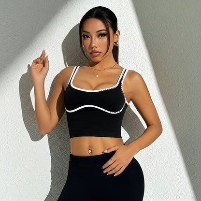 Top Cropped Feminino Efeito Lipo Modelador Barriga Chata Silhueta Esculpida Academia Poliamida | Ativa Wear