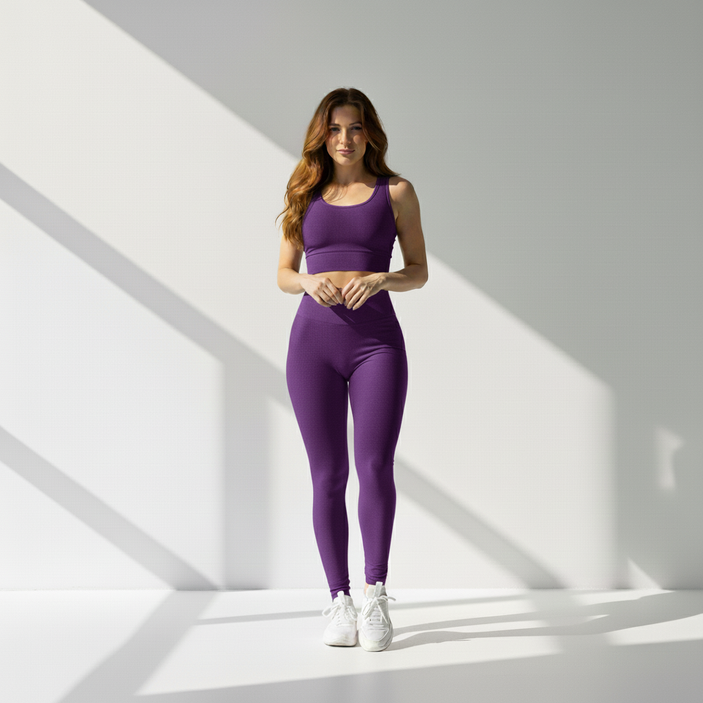 Legging Fitness Feminina Cós Alto Zero Transparência Flexível Movimento Livre Treino Poliamida | Ativa Wear