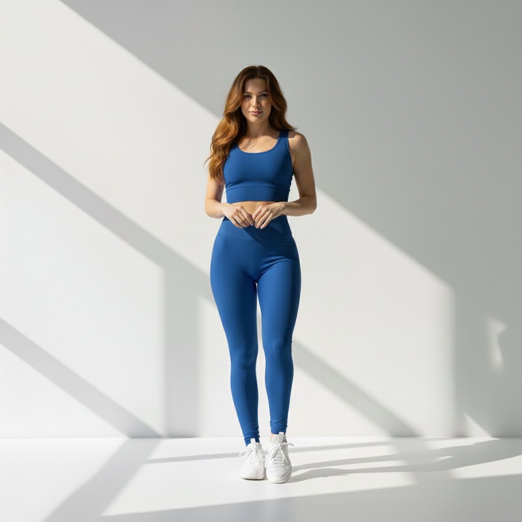 Legging Fitness Feminina Cós Alto Zero Transparência Flexível Movimento Livre Treino Poliamida | Ativa Wear