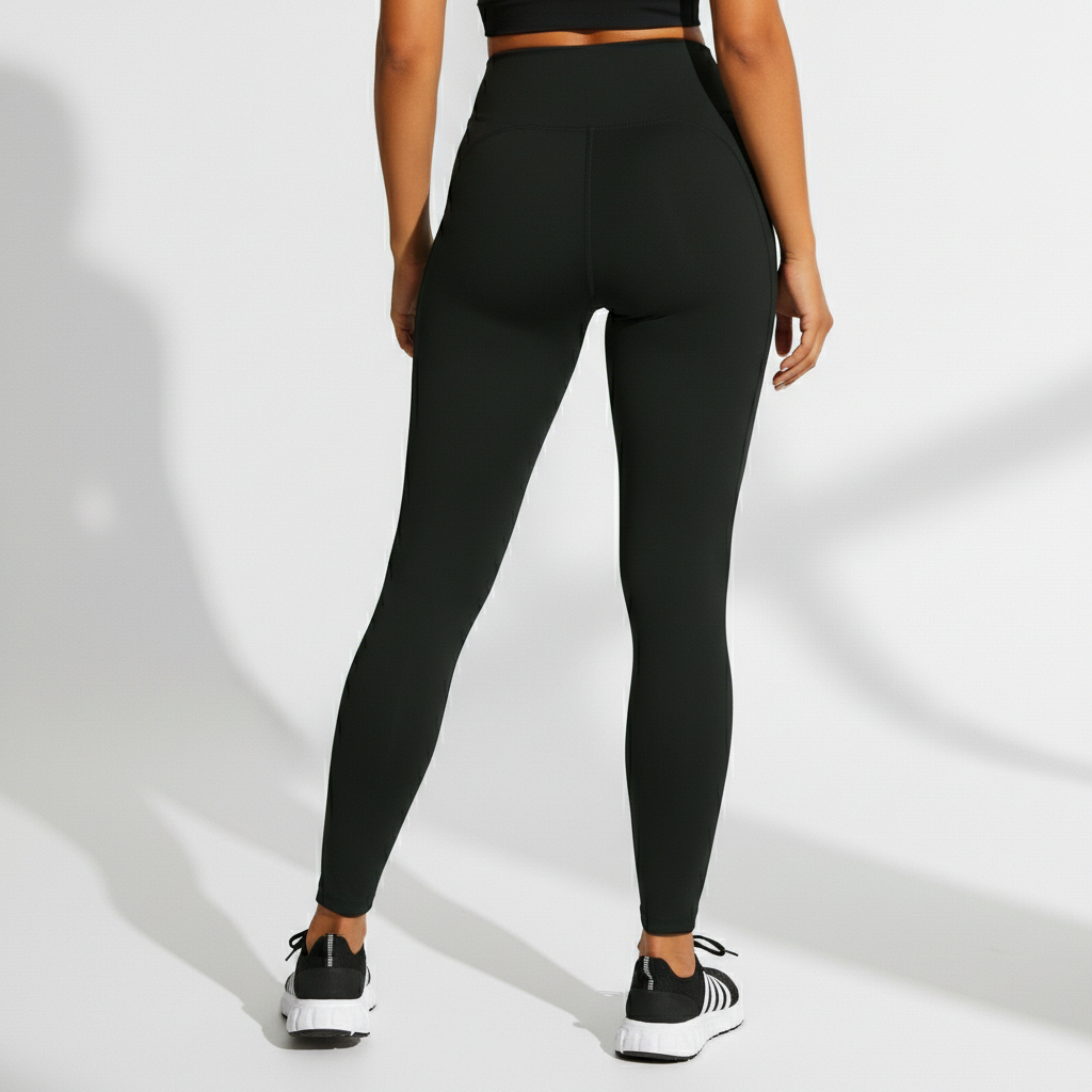 Legging fitness feminina malha densa Blackout, foto 7 – Ativa Wear