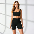 Conjunto fitness feminino top e legging alta compressão Match - Ativa Wear