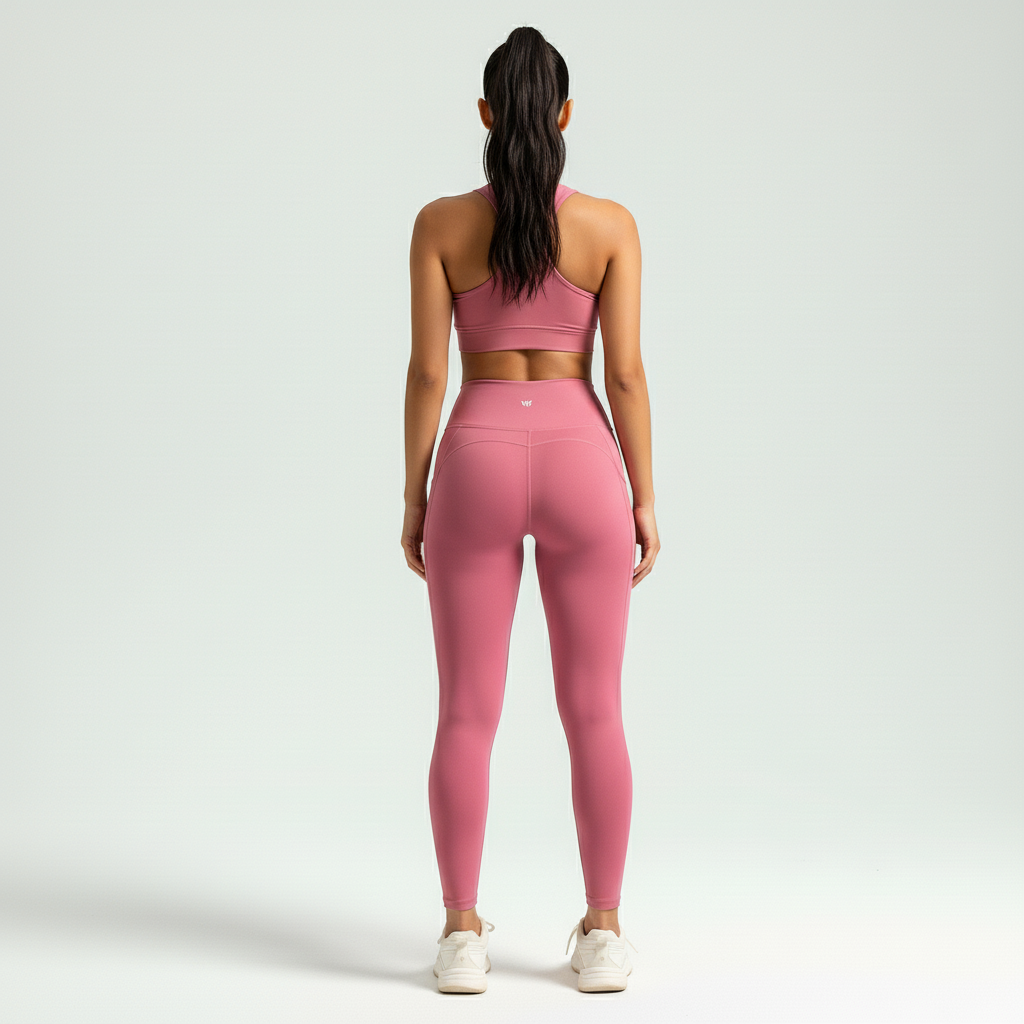Legging Fitness Feminina Empina Bumbum Efeito Lipo Cós Alto Silhueta Esculpida Treino Poliamida | Ativa Wear