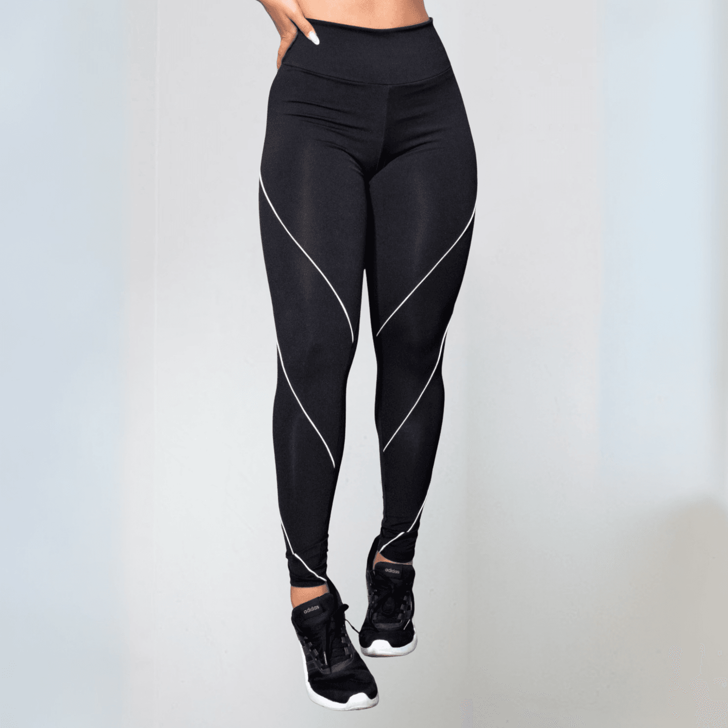 Calça Legging Fitness Academia Cintura - ATIVA WEAR